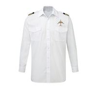 Thumbnail for Colourful Airplane Designed Long Sleeve Pilot Shirts
