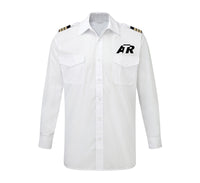 Thumbnail for ATR & Text Designed Long Sleeve Pilot Shirts