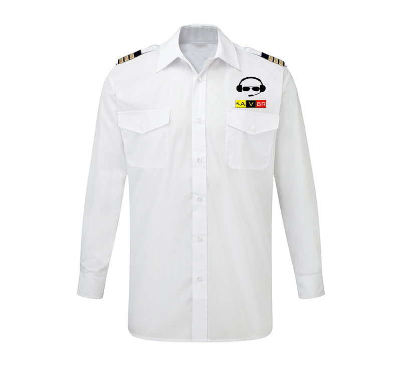 AV8R 2 Designed Long Sleeve Pilot Shirts