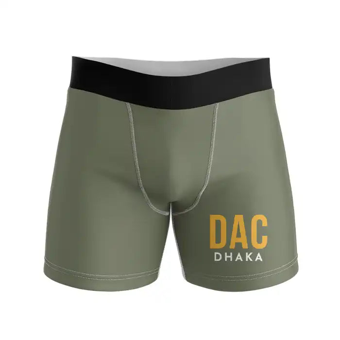 Hazrat Shahjalal International Airport Dhaka (DAC) Men Boxers - Code - Green Army