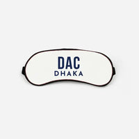 Thumbnail for Hazrat Shahjalal International Airport Dhaka (DAC) Sleep Masks - Sleep Mask - Code - White