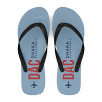 Thumbnail for Hazrat Shahjalal International Airport Dhaka (DAC) Slippers & Flip Flops - Slippers - Flip Flops - Code - Light Blue
