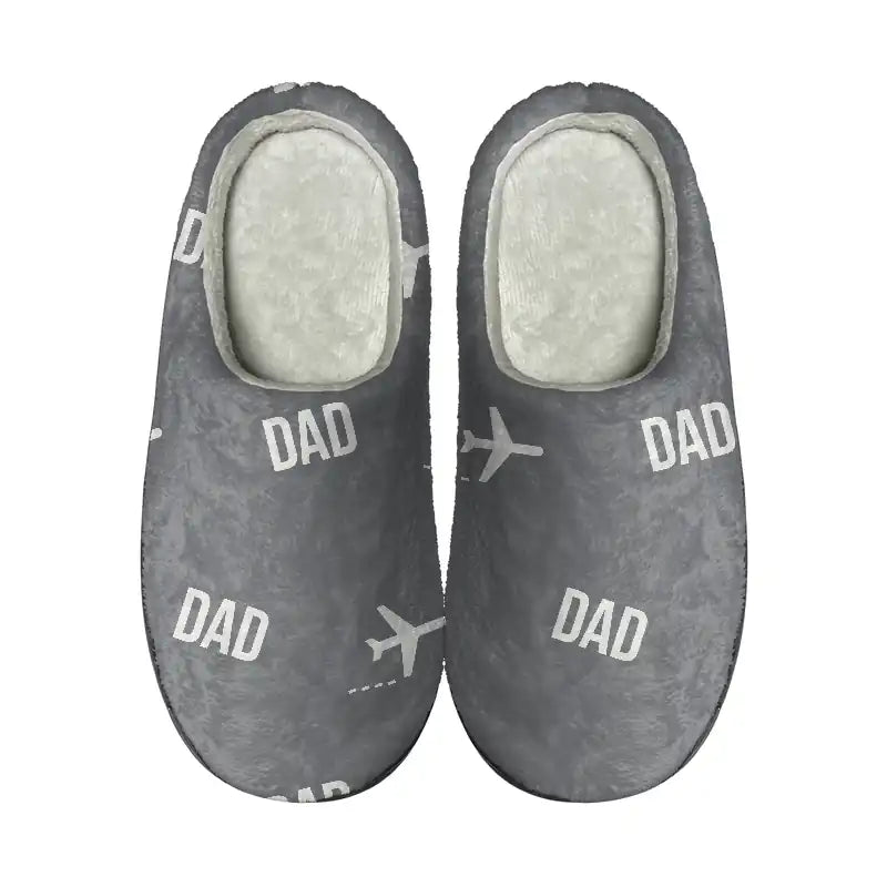 Da Nang International Airport (DAD) Slippers & Flip Flops - Slippers - Cotton - Pattern - Gray