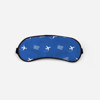 Thumbnail for James M. Cox Dayton International Airport (DAY) Sleep Masks - Sleep Mask - Pattern - Blue