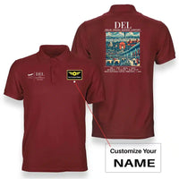Thumbnail for DEL - Poster - Double-Side Polo - Red + Name
