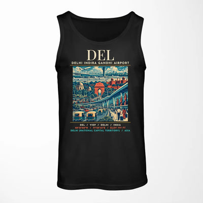 DEL - Poster - Tank Top - Black
