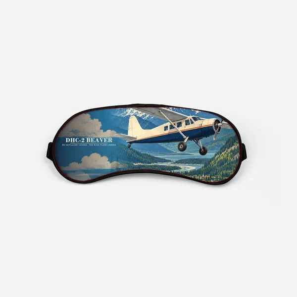 DHC-2 Beaver Mk I - 3D - Sleep Mask - Full Print
