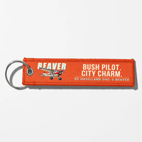 Thumbnail for DHC-2 Beaver Mk I Aviator Key Chains - Orange - Cartoon