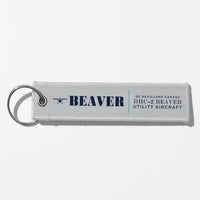 Thumbnail for DHC-2 Beaver Mk I Aviator Key Chains - Light Gray - Heritage