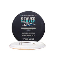 Thumbnail for DHC-2 Beaver Mk I - Original + Name - Pin - Black