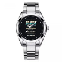 Thumbnail for DHC-2 Beaver Mk I - Original + Name - Stainless Steel Band - For Men