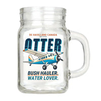 Thumbnail for DHC-3 Otter - Cartoon - Cocktail Glass (Mason Jar)