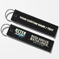 Thumbnail for DHC-3 Otter Aviator Key Chains - Black - Cartoon - Personalized