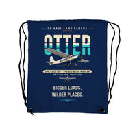 Thumbnail for DHC-3 Otter - Drawstring Bag - Original - Dark Blue