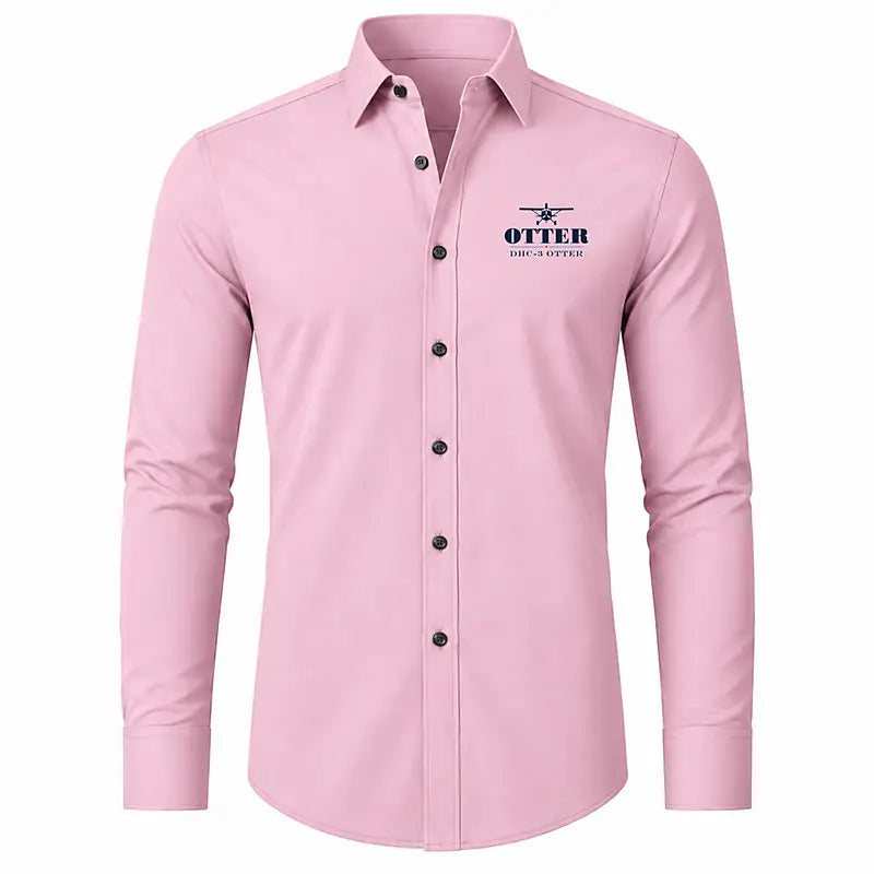 DHC-3 Otter - Long Sleeve Shirt - Heritage - Pink