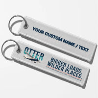 Thumbnail for DHC-3 Otter Aviator Key Chains - White - Original - Personalized