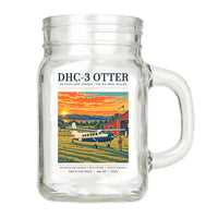 Thumbnail for DHC-3 Otter - Poster - Cocktail Glass (Mason Jar)