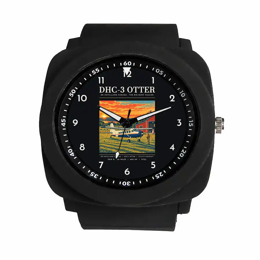 DHC-3 Otter - Poster - Rubber Strap - Black