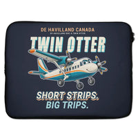 Thumbnail for DHC-6 Twin Otter Classic 300-G - Cartoon - Laptop Sleeve