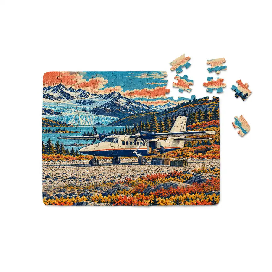 DHC-6 Twin Otter Classic 300-G - Horizontal - Canvas Puzzle