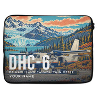 Thumbnail for DHC-6 Twin Otter Classic 300-G - Laptop Sleeve + Name