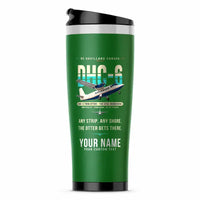 Thumbnail for DHC-6 Twin Otter Classic 300-G - Original + Name - Stainless Steel (No Holder) - Green