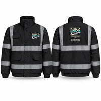 Thumbnail for DHC-6 Twin Otter Classic 300-G Reflective Winter Jackets - Original - Black