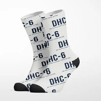 Thumbnail for DHC-6 Twin Otter Classic 300-G - Socks - White