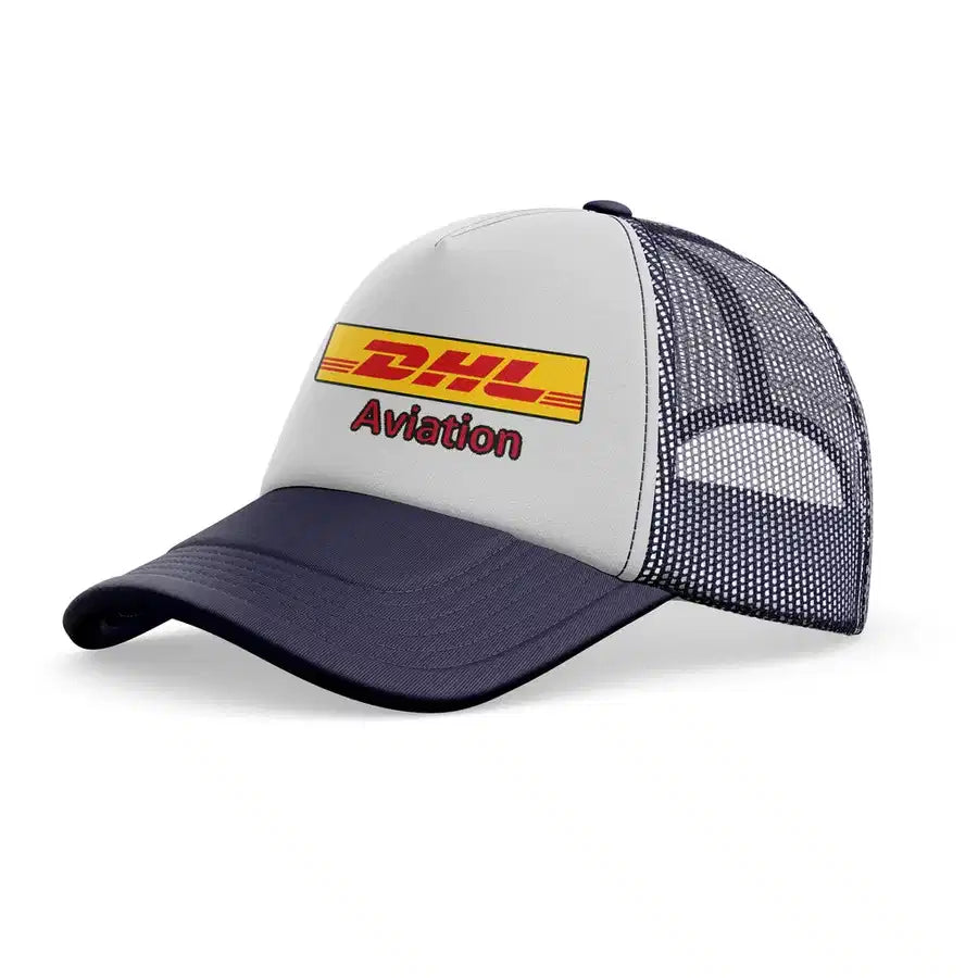 DHL Aviation trucker cap - dark blue