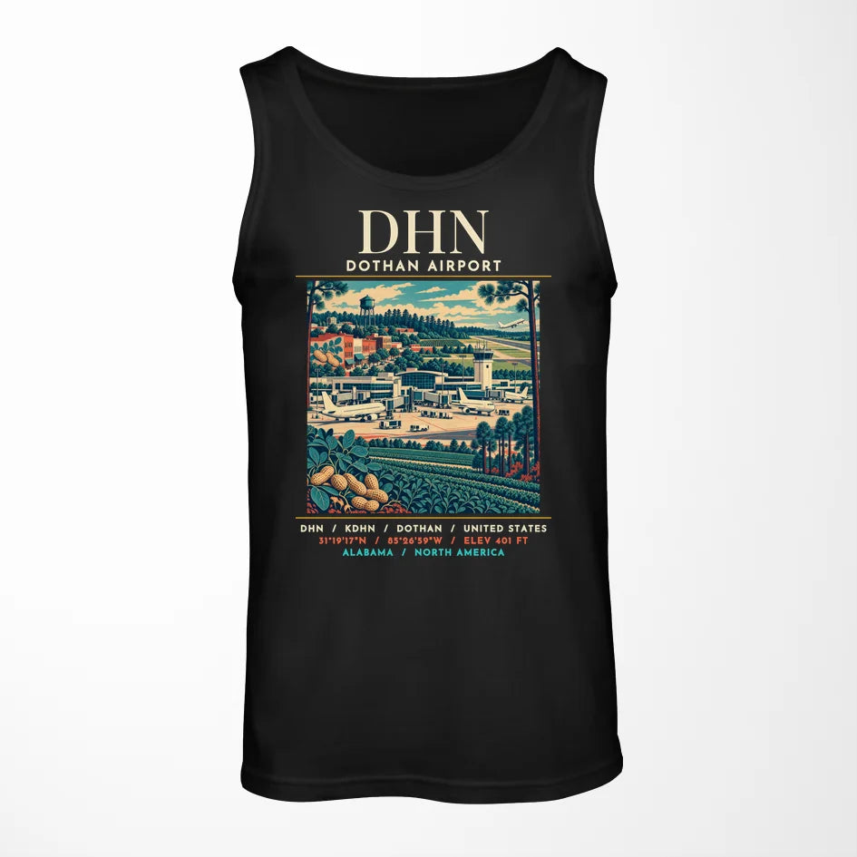 DHN - Poster - Tank Top - Black
