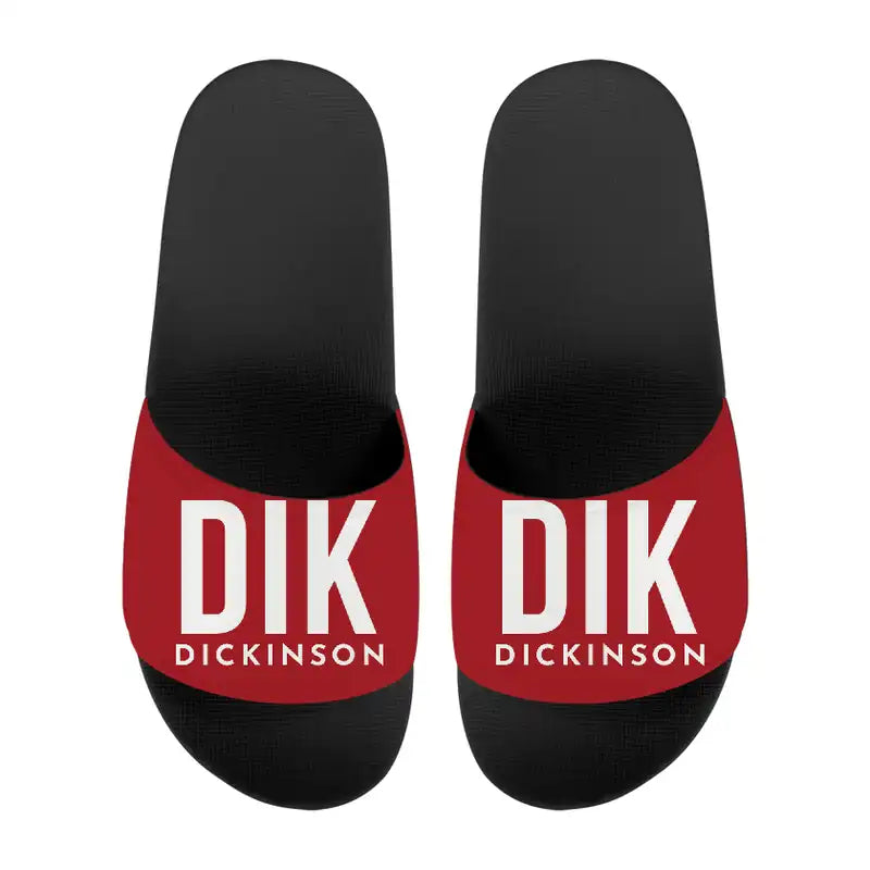 Dickinson Theodore Roosevelt Regional Airport (DIK) Slippers & Flip Flops - Slippers - Sport - Code - Red