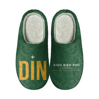 Thumbnail for Dien Bien Phu Airport (DIN) Slippers & Flip Flops - Slippers - Cotton - Code - Different - Green