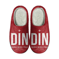 Thumbnail for Dien Bien Phu Airport (DIN) Slippers & Flip Flops - Slippers - Cotton - Code - Same - Red