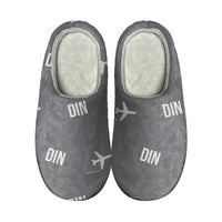 Thumbnail for Dien Bien Phu Airport (DIN) Slippers & Flip Flops - Slippers - Cotton - Pattern - Gray
