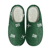 Thumbnail for Dien Bien Phu Airport (DIN) Slippers & Flip Flops - Slippers - Cotton - Pattern - Green