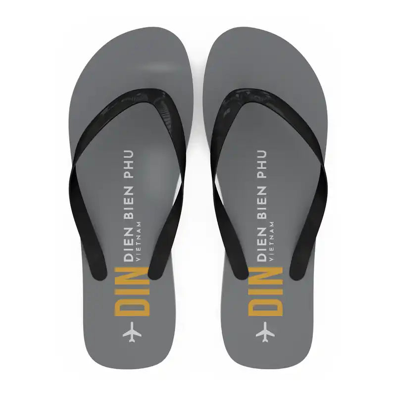 Dien Bien Phu Airport (DIN) Slippers & Flip Flops - Slippers - Flip Flops - Code - Gray