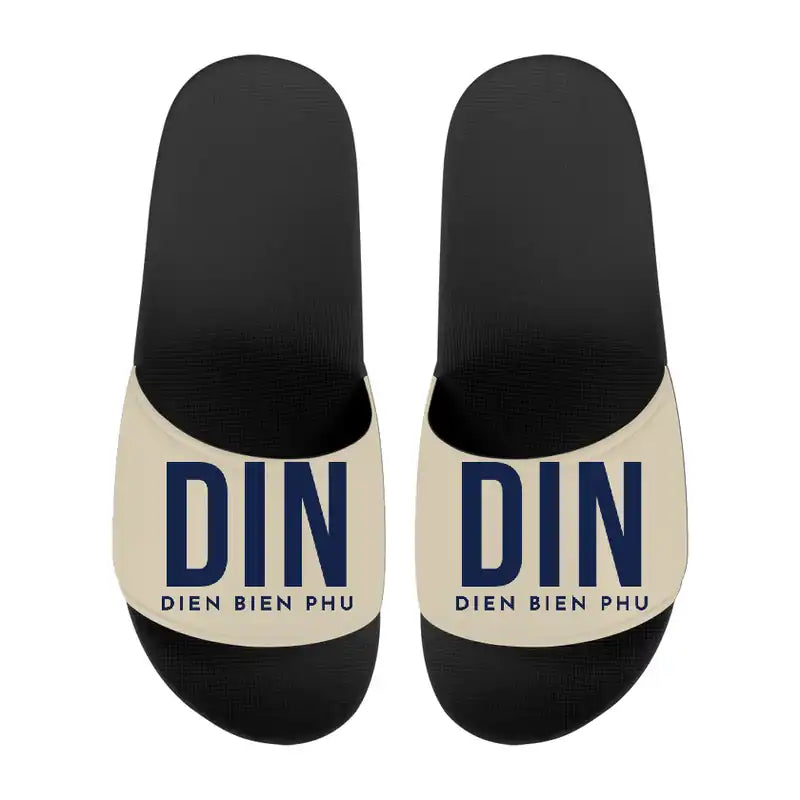 Dien Bien Phu Airport (DIN) Slippers & Flip Flops - Slippers - Sport - Code - Beige