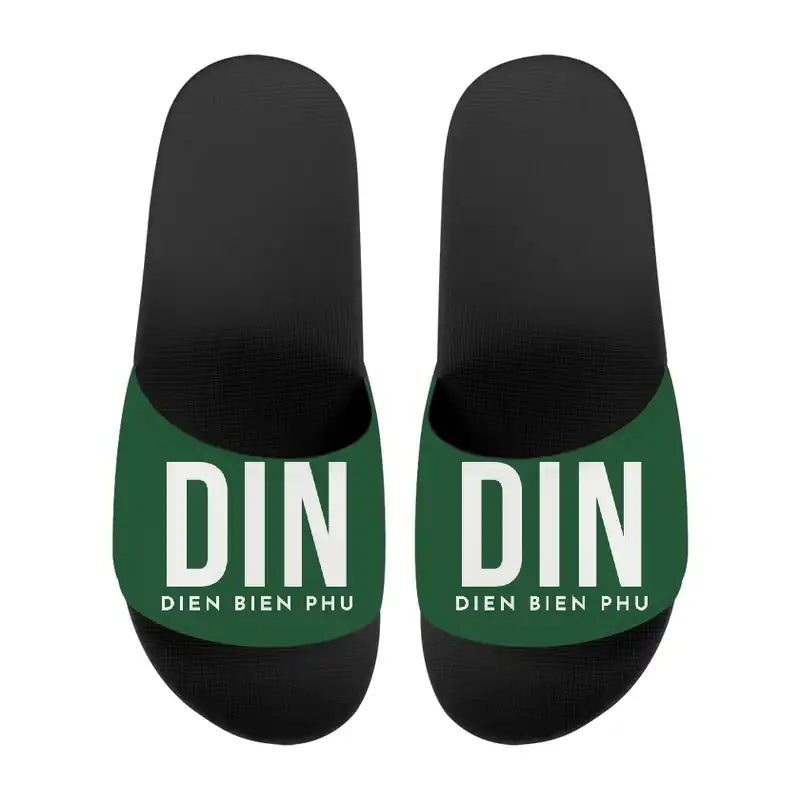 Dien Bien Phu Airport (DIN) Slippers & Flip Flops - Slippers - Sport - Code - Green
