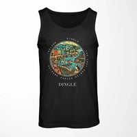 Thumbnail for DINGLE - Badge - Tank Top - Black
