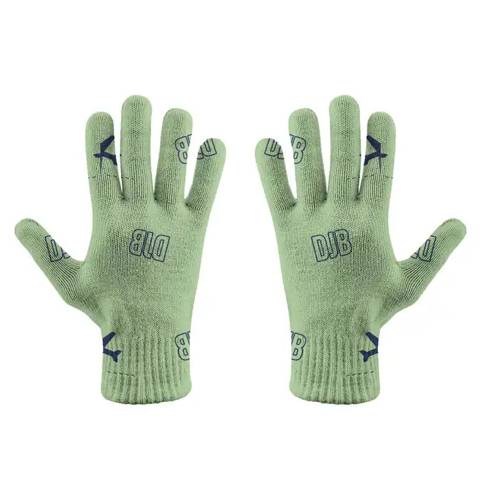 Sultan Thaha Airport (DJB) Gloves - Gloves - Full - Pattern - Light Green