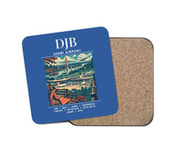 Thumbnail for DJB - Poster - Coaster - Blue