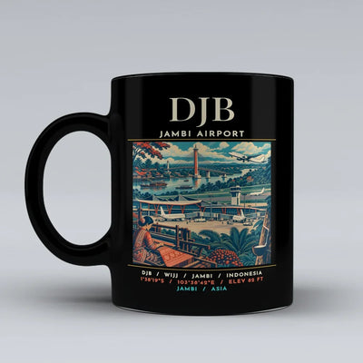 DJB - Poster - Mug - Black