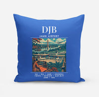 Thumbnail for DJB - Poster - Pillow - Blue