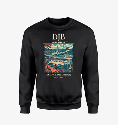 DJB - Poster - Sweatshirt - Black