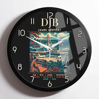 Thumbnail for DJB - Poster - Wall Clock Framed - Black
