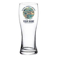 Thumbnail for Djerba-Zarzis International Airport (DJE) Glasses - Badge + Name - Pilsner Beer Glass