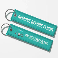 Thumbnail for DJI Air 2S Drone Aviator Key Chains - Turquoise - Remove Before Flight
