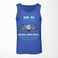 Thumbnail for DJI Air 2S design on blue tank top