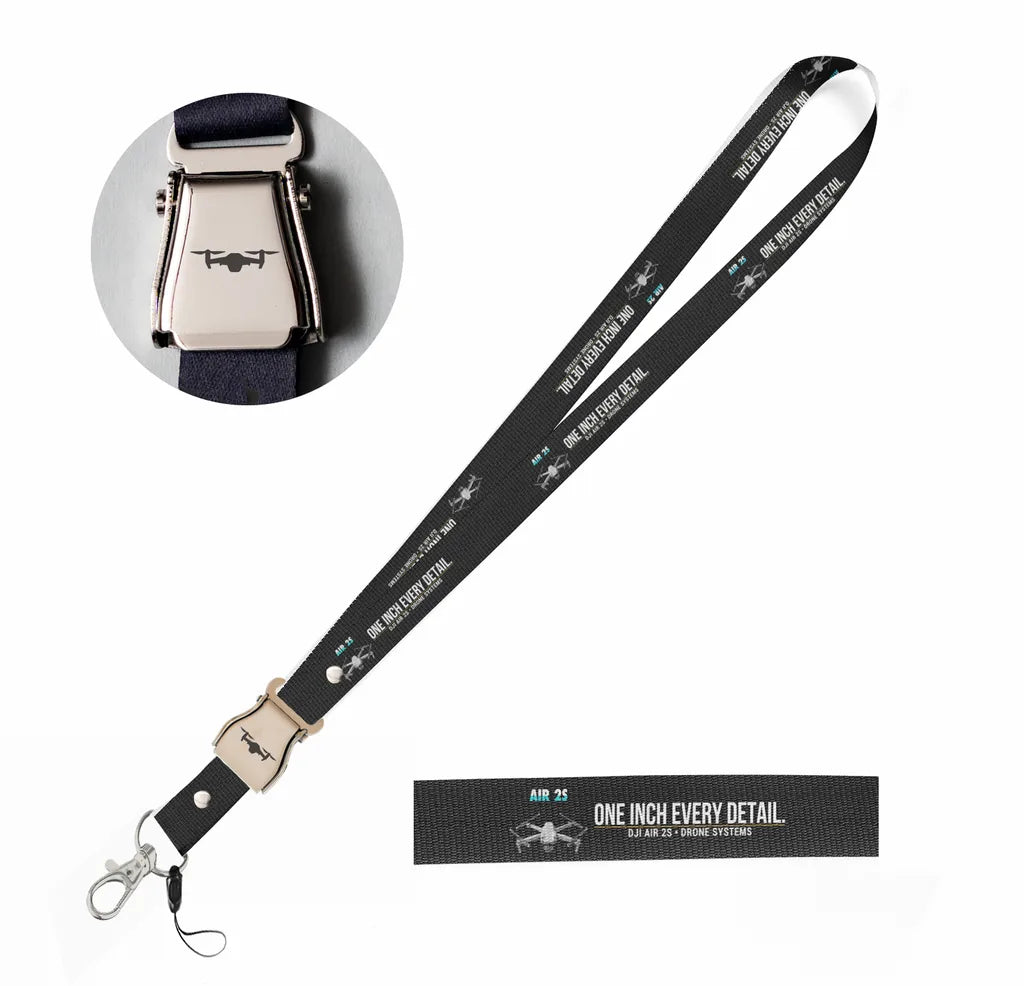DJI Air 2S seat belt lanyard - black