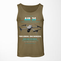 Thumbnail for DJI Air 3S design on green army tank top